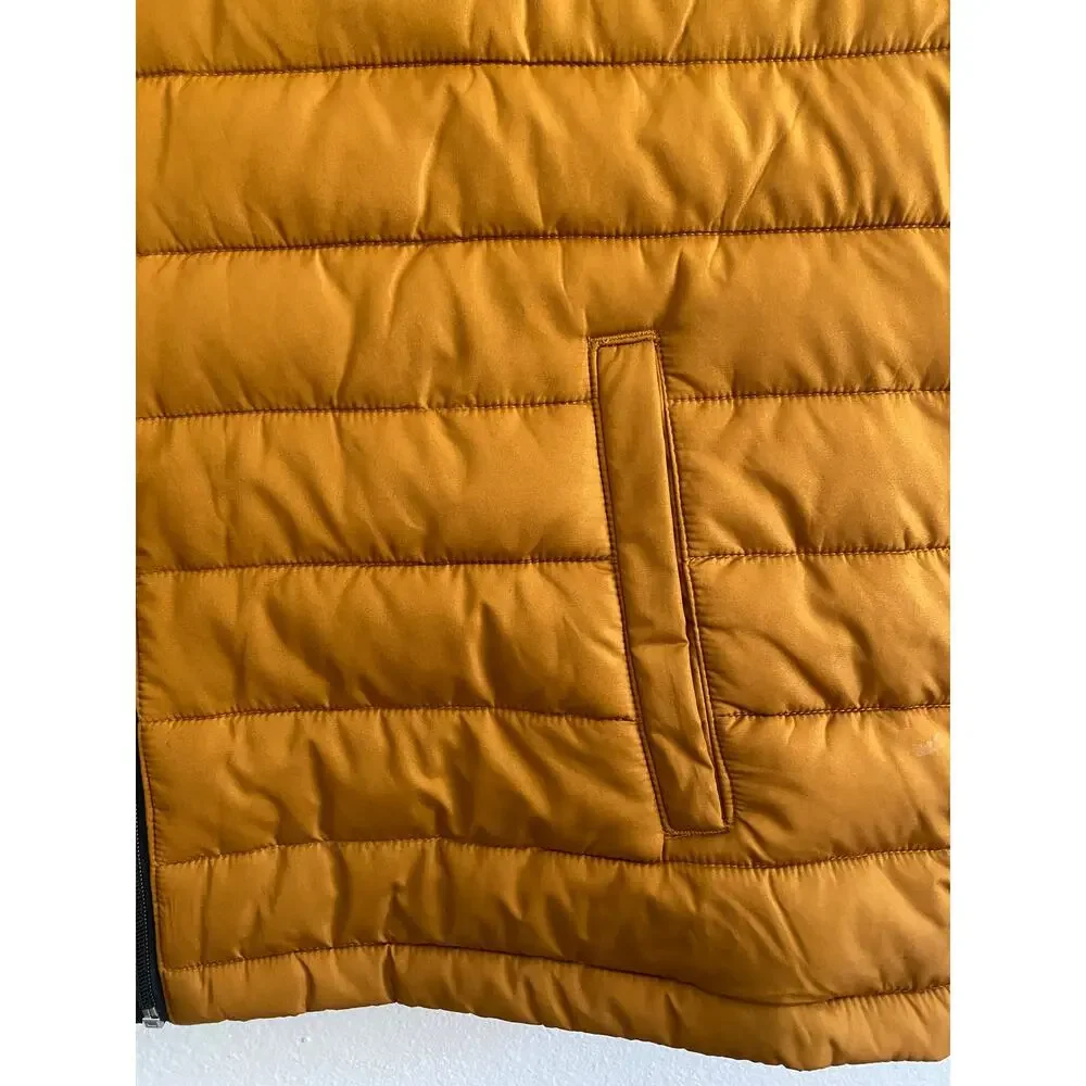 Aeropostale Remixed Down Vest 2 XL mustard yellow - Picture 3 of 6